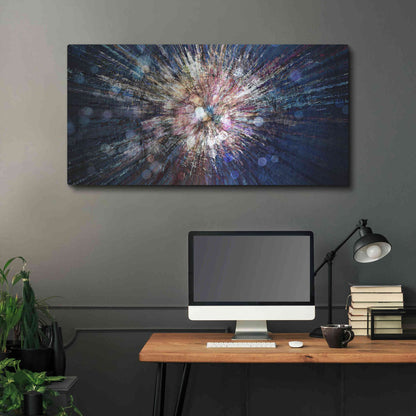 Luxe Metal Art 'The First Moment' by David Manlove, Metal Wall Art,48x24