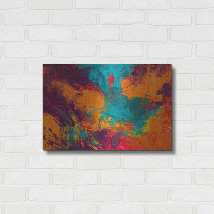Luxe Metal Art 'Creation of America' by Jace D McTier, Metal Wall Art,24x16