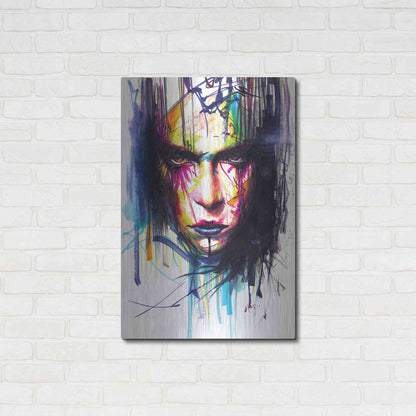 Luxe Metal Art 'Gaze 2' by MinJae, Metal Wall Art,24x36