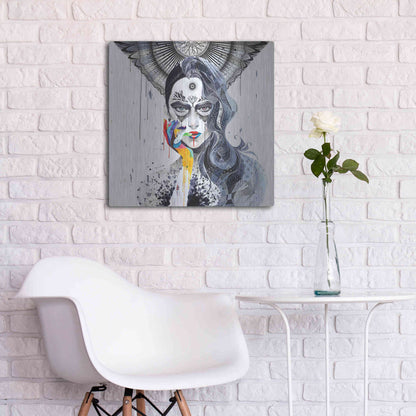 Luxe Metal Art 'Janus' by MinJae, Metal Wall Art,24x24