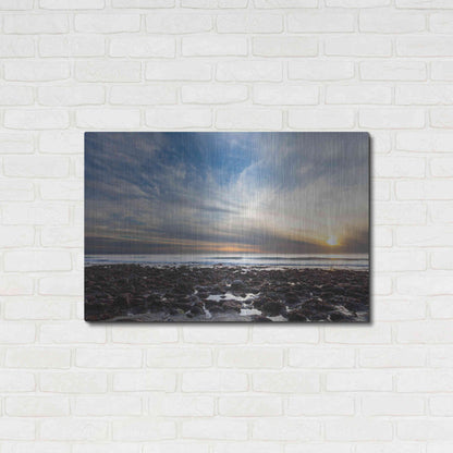 Luxe Metal Art 'Beholding' by Chris Moyer, Metal Wall Art,36x24