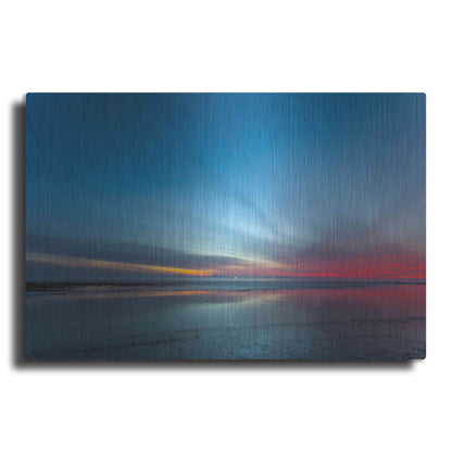 Luxe Metal Art 'Blue Hour' by Chris Moyer, Metal Wall Art