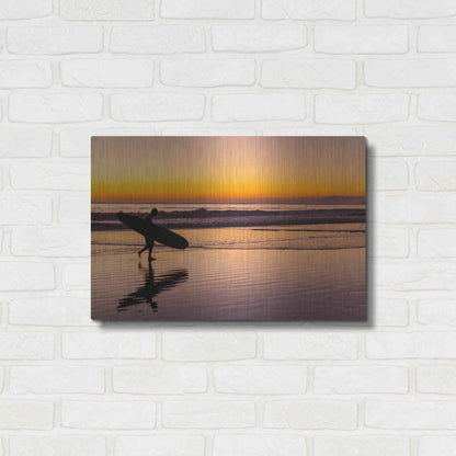 Luxe Metal Art 'Heading Home' by Chris Moyer, Metal Wall Art,24x16