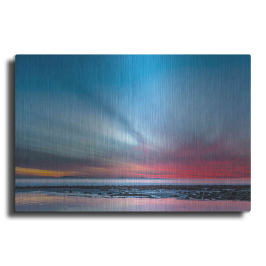 Luxe Metal Art 'Last Light' by Chris Moyer, Metal Wall Art