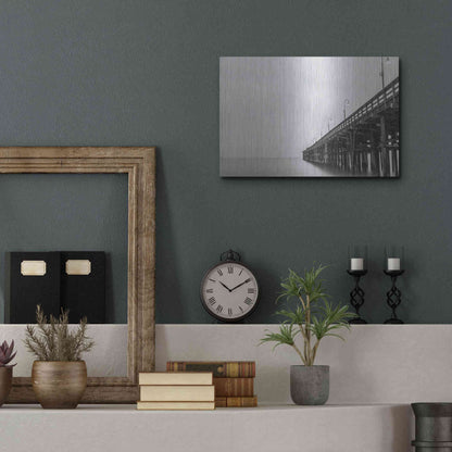 Luxe Metal Art 'Lead Me Out' by Chris Moyer, Metal Wall Art,16x12