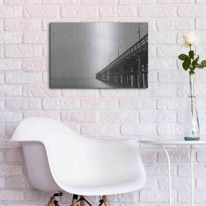 Luxe Metal Art 'Lead Me Out' by Chris Moyer, Metal Wall Art,24x16