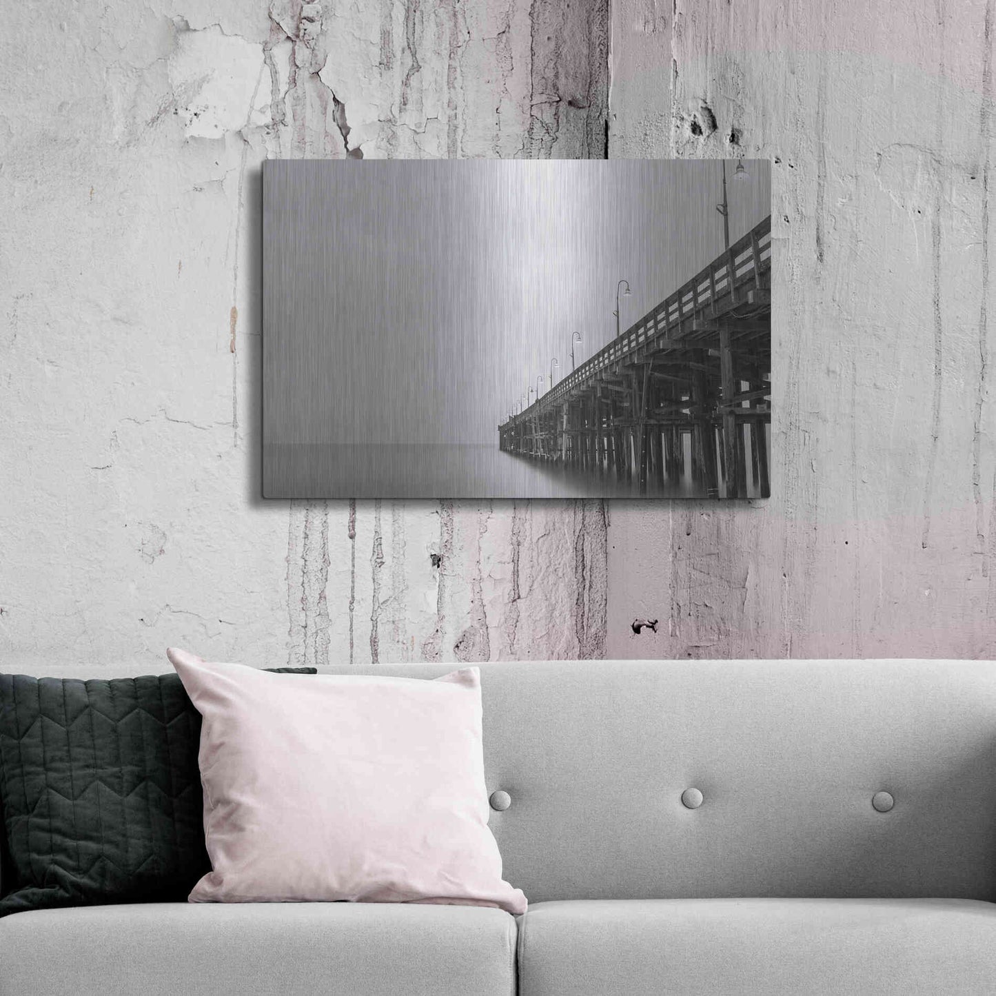 Luxe Metal Art 'Lead Me Out' by Chris Moyer, Metal Wall Art,36x24