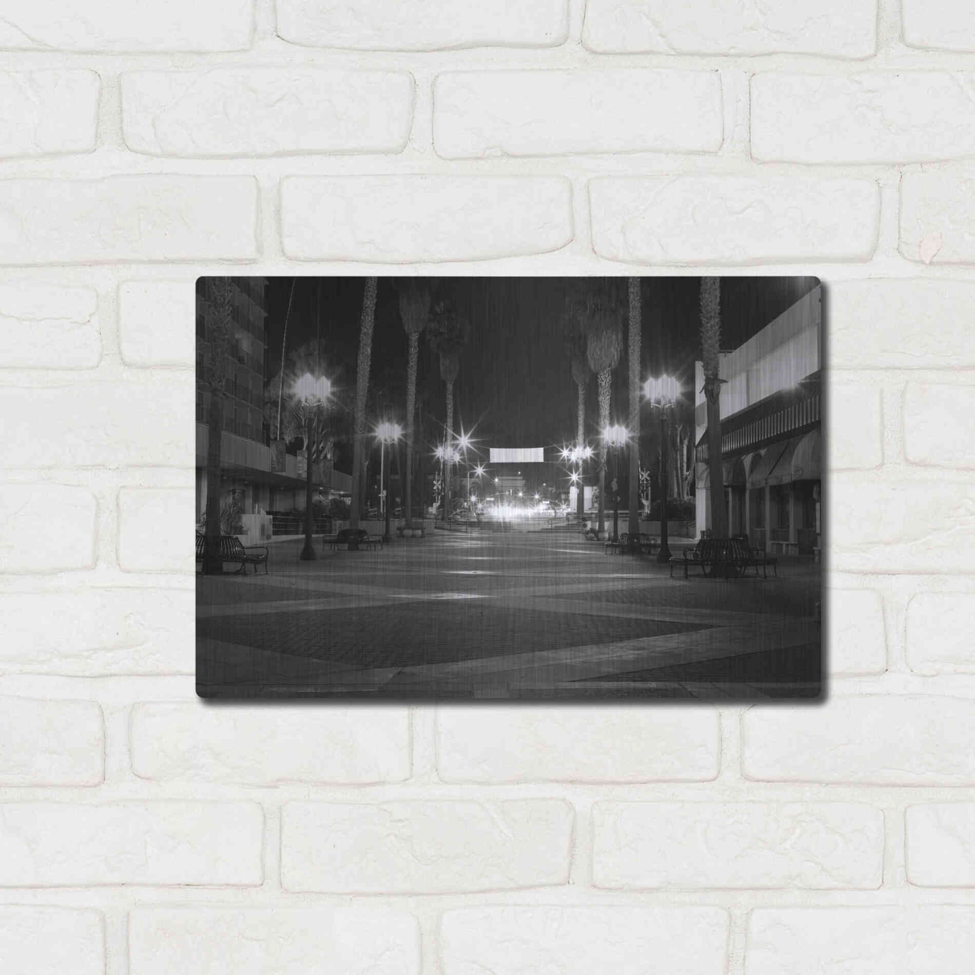 Luxe Metal Art 'Light My Way' by Chris Moyer, Metal Wall Art,16x12