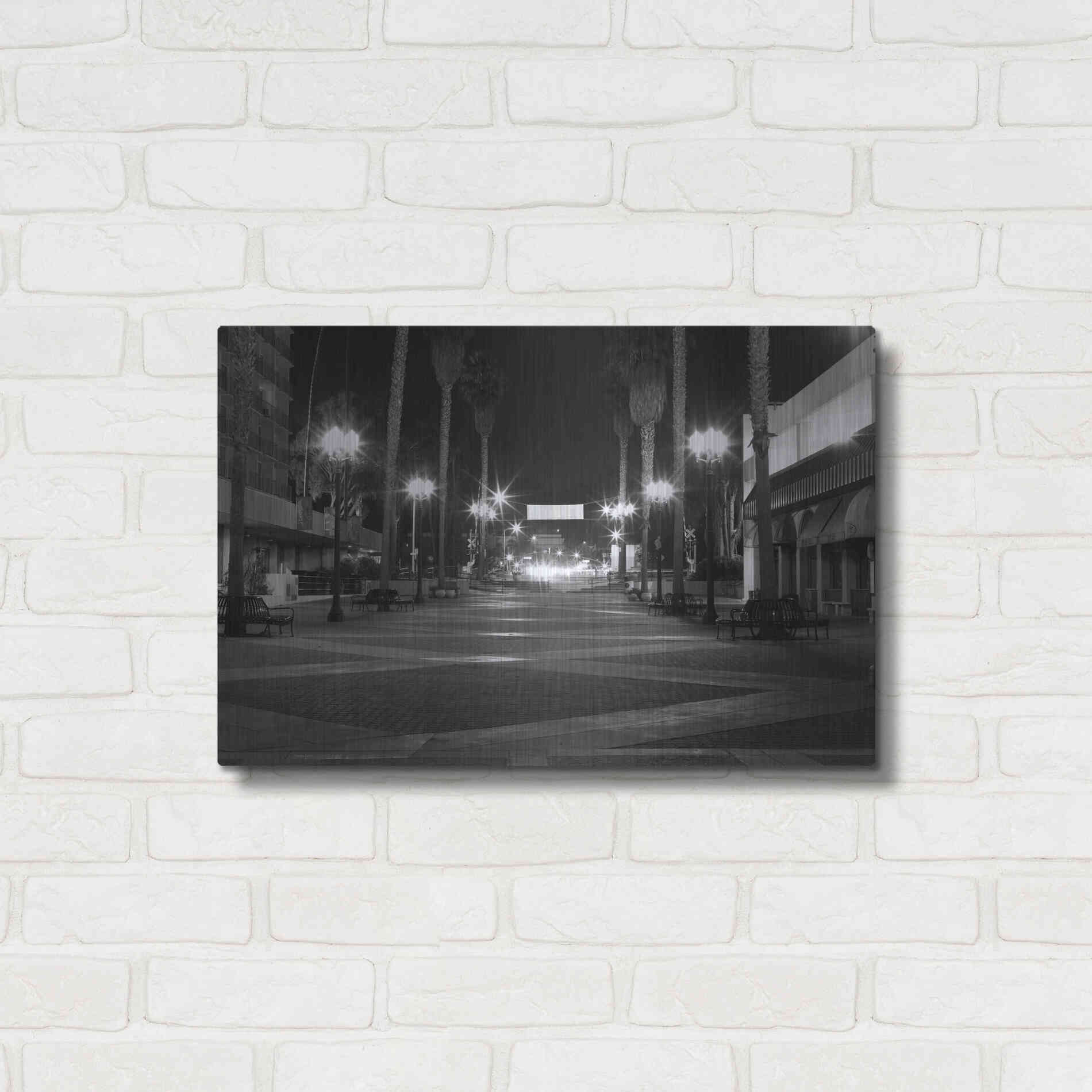 Luxe Metal Art 'Light My Way' by Chris Moyer, Metal Wall Art,24x16