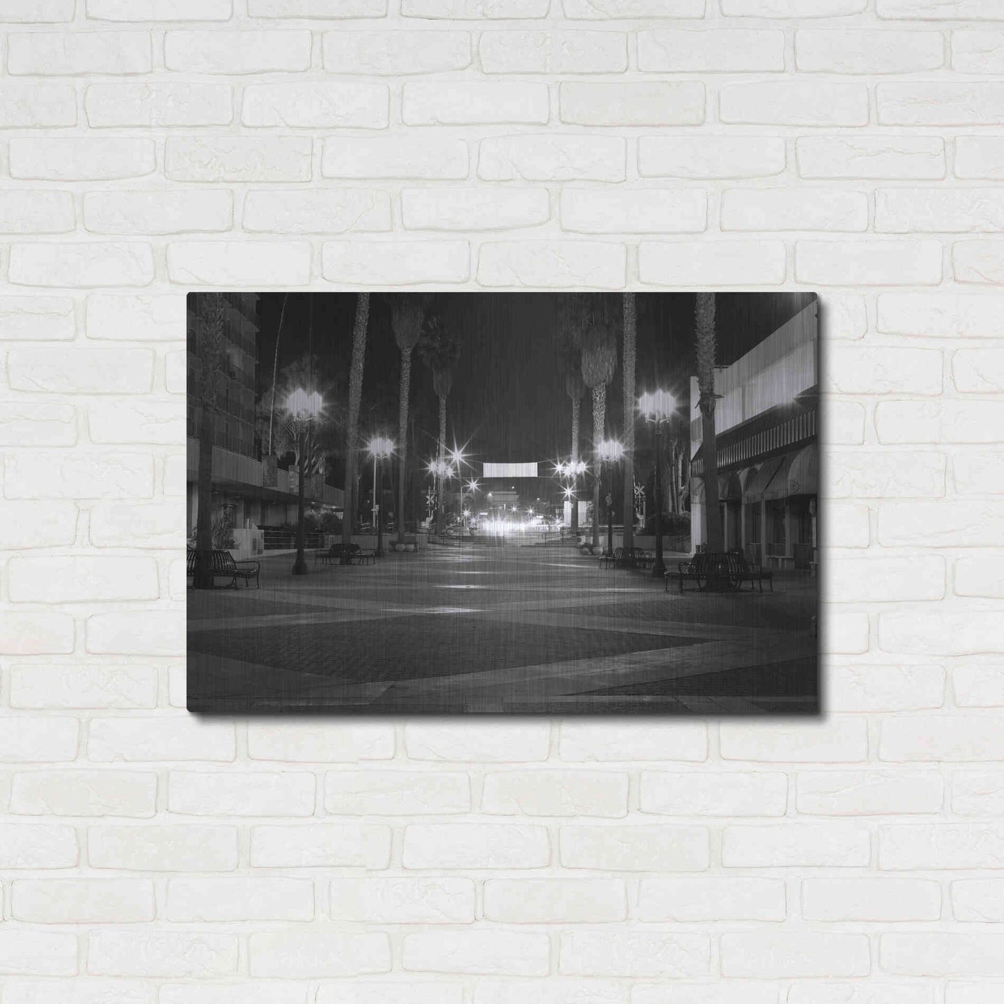 Luxe Metal Art 'Light My Way' by Chris Moyer, Metal Wall Art,36x24