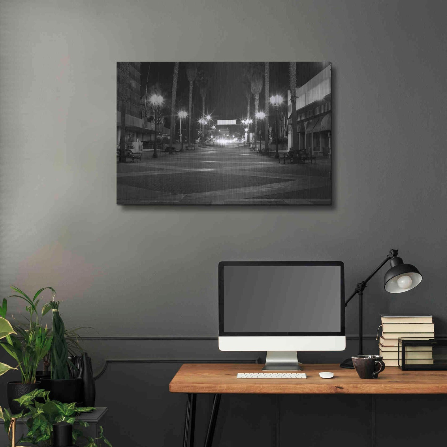 Luxe Metal Art 'Light My Way' by Chris Moyer, Metal Wall Art,36x24