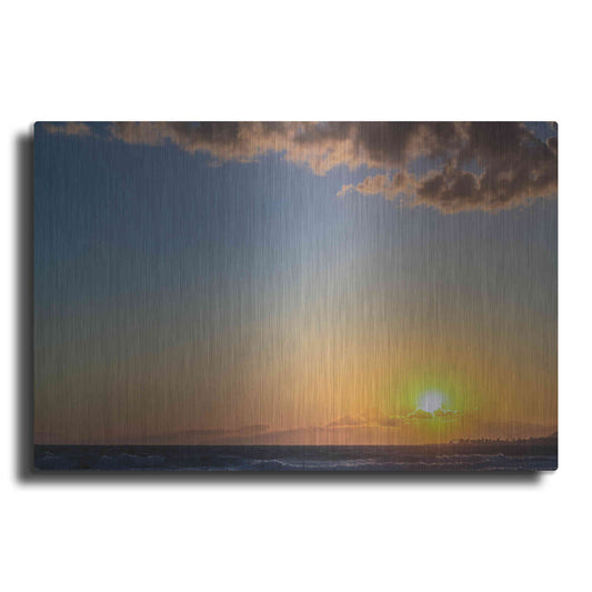 Luxe Metal Art 'My Heaven' by Chris Moyer, Metal Wall Art