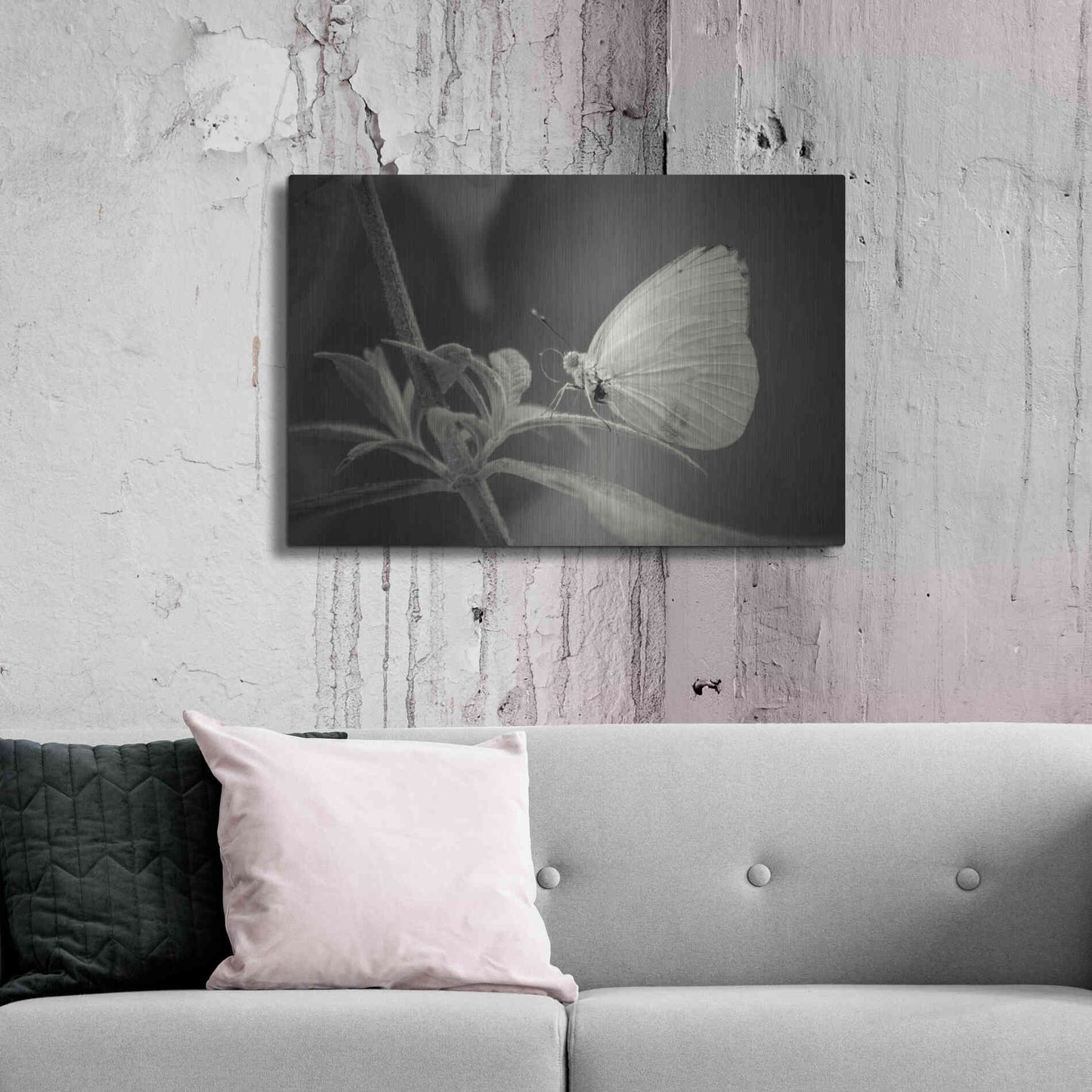 Luxe Metal Art 'Patiently Wait' by Chris Moyer, Metal Wall Art,36x24