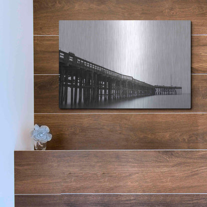 Luxe Metal Art 'Pierity' by Chris Moyer, Metal Wall Art,16x12