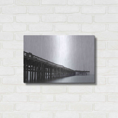 Luxe Metal Art 'Pierity' by Chris Moyer, Metal Wall Art,24x16