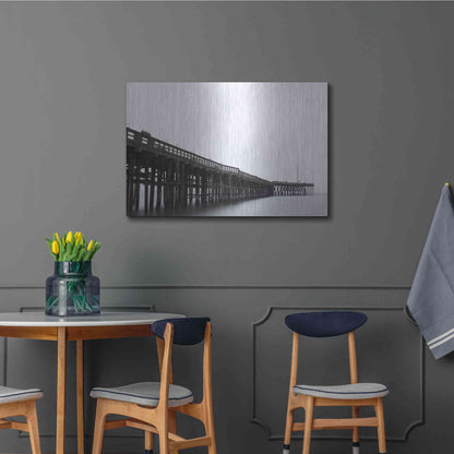 Luxe Metal Art 'Pierity' by Chris Moyer, Metal Wall Art,36x24