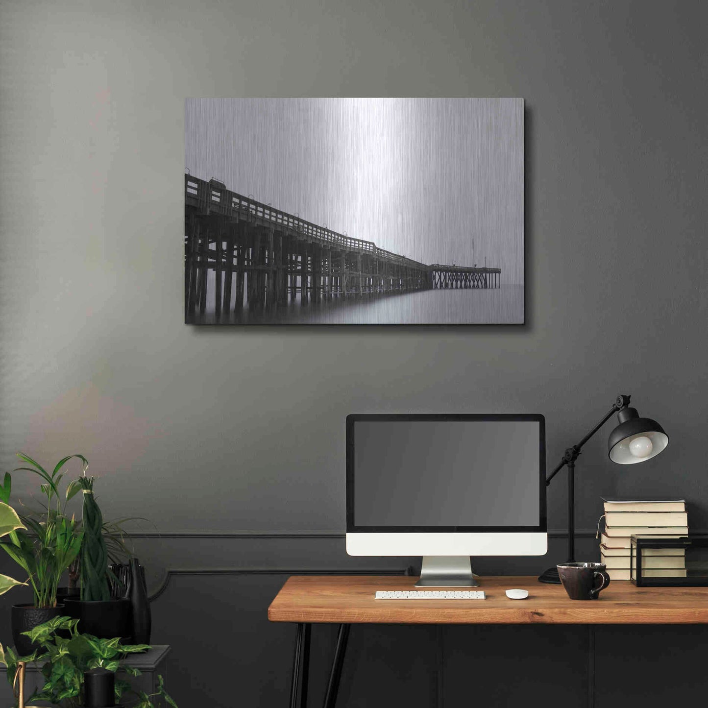 Luxe Metal Art 'Pierity' by Chris Moyer, Metal Wall Art,36x24