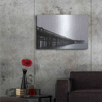 Luxe Metal Art 'Pierity' by Chris Moyer, Metal Wall Art,36x24