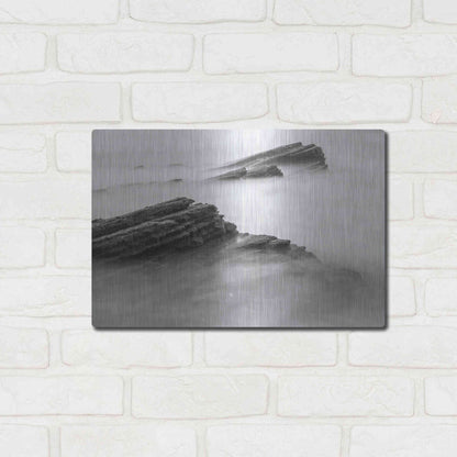 Luxe Metal Art 'Reaching Through' by Chris Moyer, Metal Wall Art,16x12