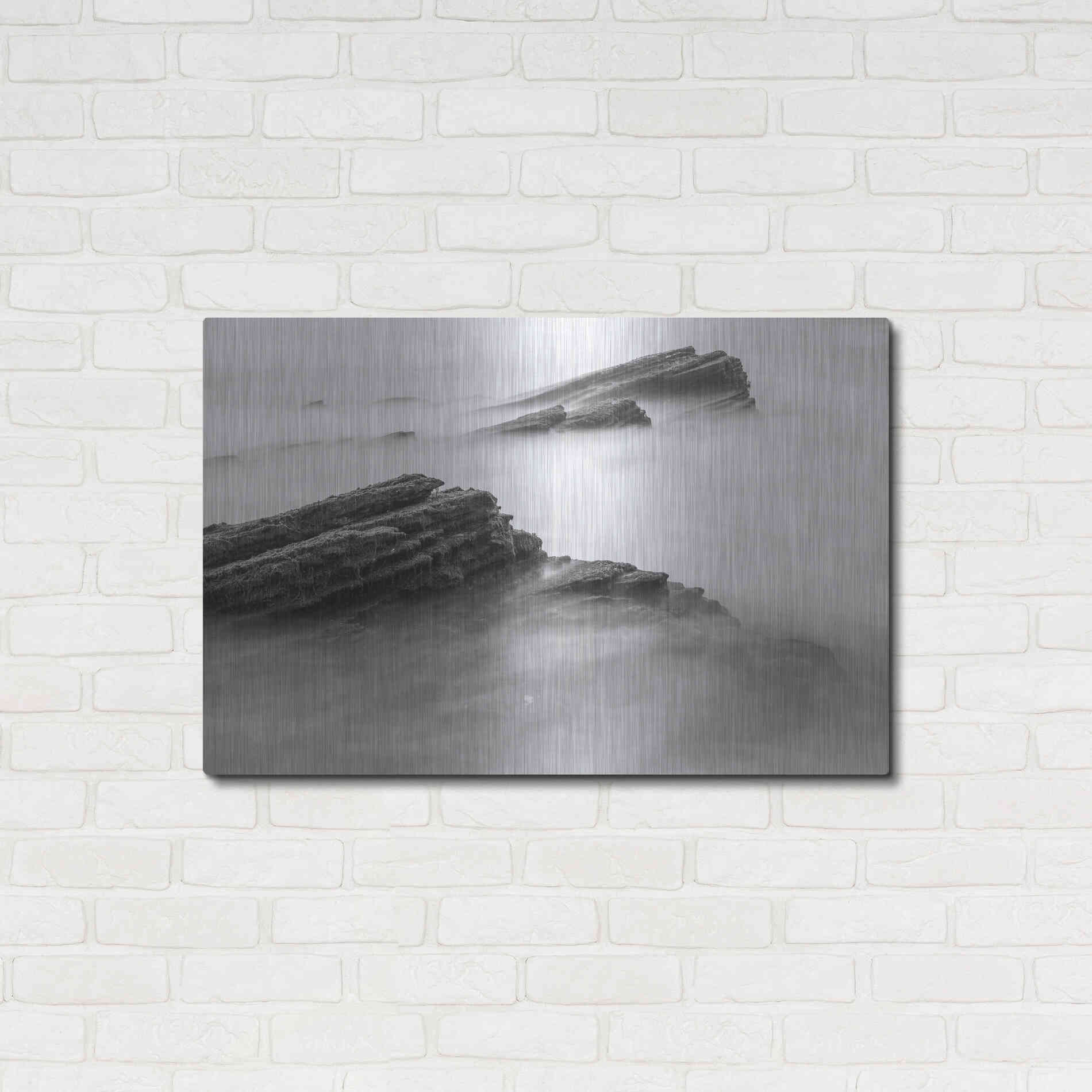 Luxe Metal Art 'Reaching Through' by Chris Moyer, Metal Wall Art,36x24