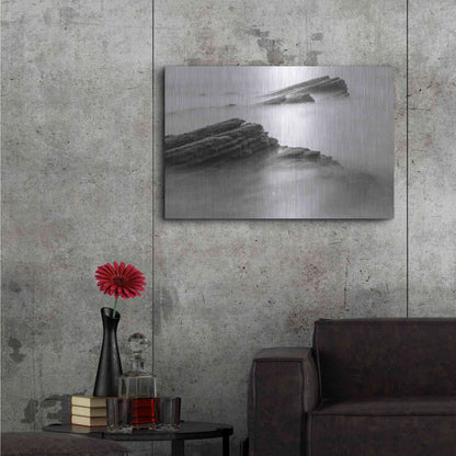 Luxe Metal Art 'Reaching Through' by Chris Moyer, Metal Wall Art,36x24