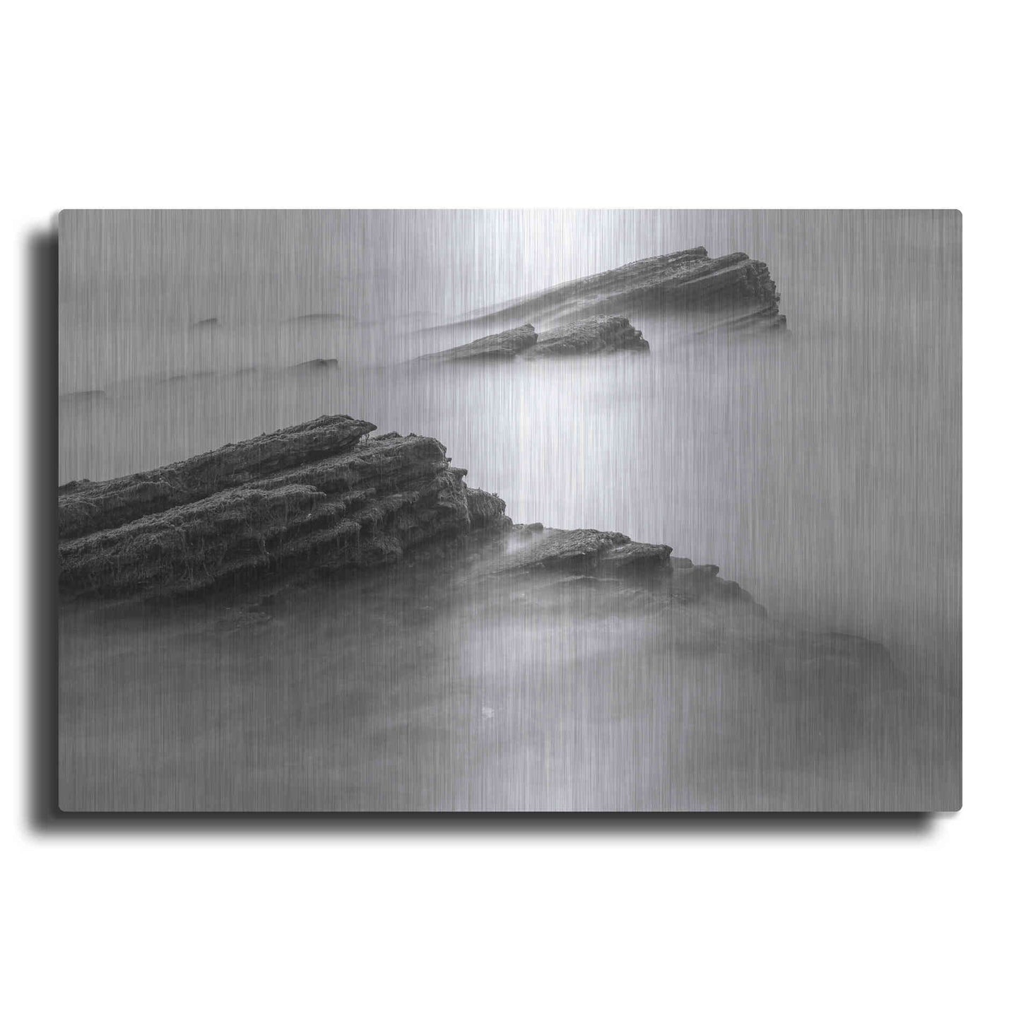 Luxe Metal Art 'Reaching Through' by Chris Moyer, Metal Wall Art