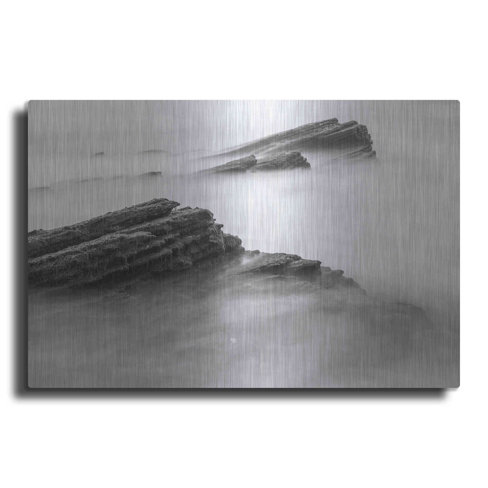 Luxe Metal Art 'Reaching Through' by Chris Moyer, Metal Wall Art