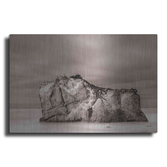 Luxe Metal Art 'Rock Solid' by Chris Moyer, Metal Wall Art