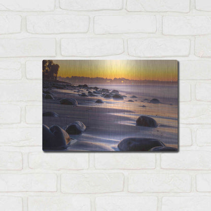 Luxe Metal Art 'Rocky Reflections' by Chris Moyer, Metal Wall Art,16x12