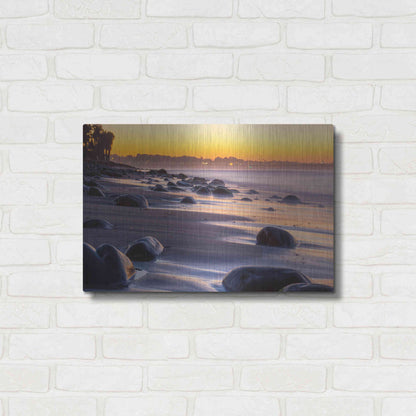 Luxe Metal Art 'Rocky Reflections' by Chris Moyer, Metal Wall Art,24x16