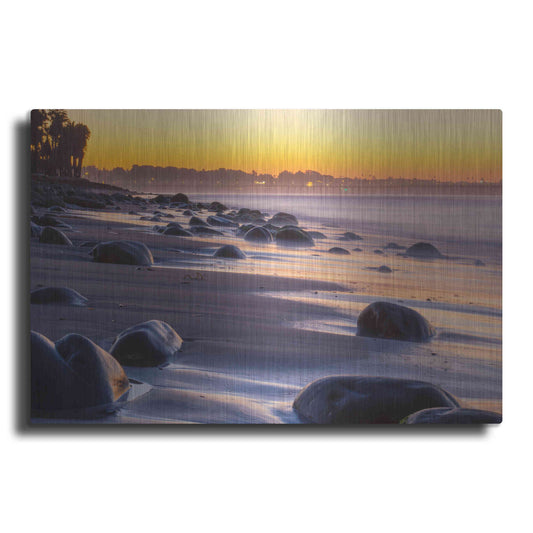 Luxe Metal Art 'Rocky Reflections' by Chris Moyer, Metal Wall Art