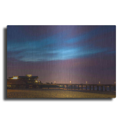 Luxe Metal Art 'Seafood Skies' by Chris Moyer, Metal Wall Art