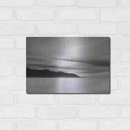 Luxe Metal Art 'Smooth Sunrise' by Chris Moyer, Metal Wall Art,16x12