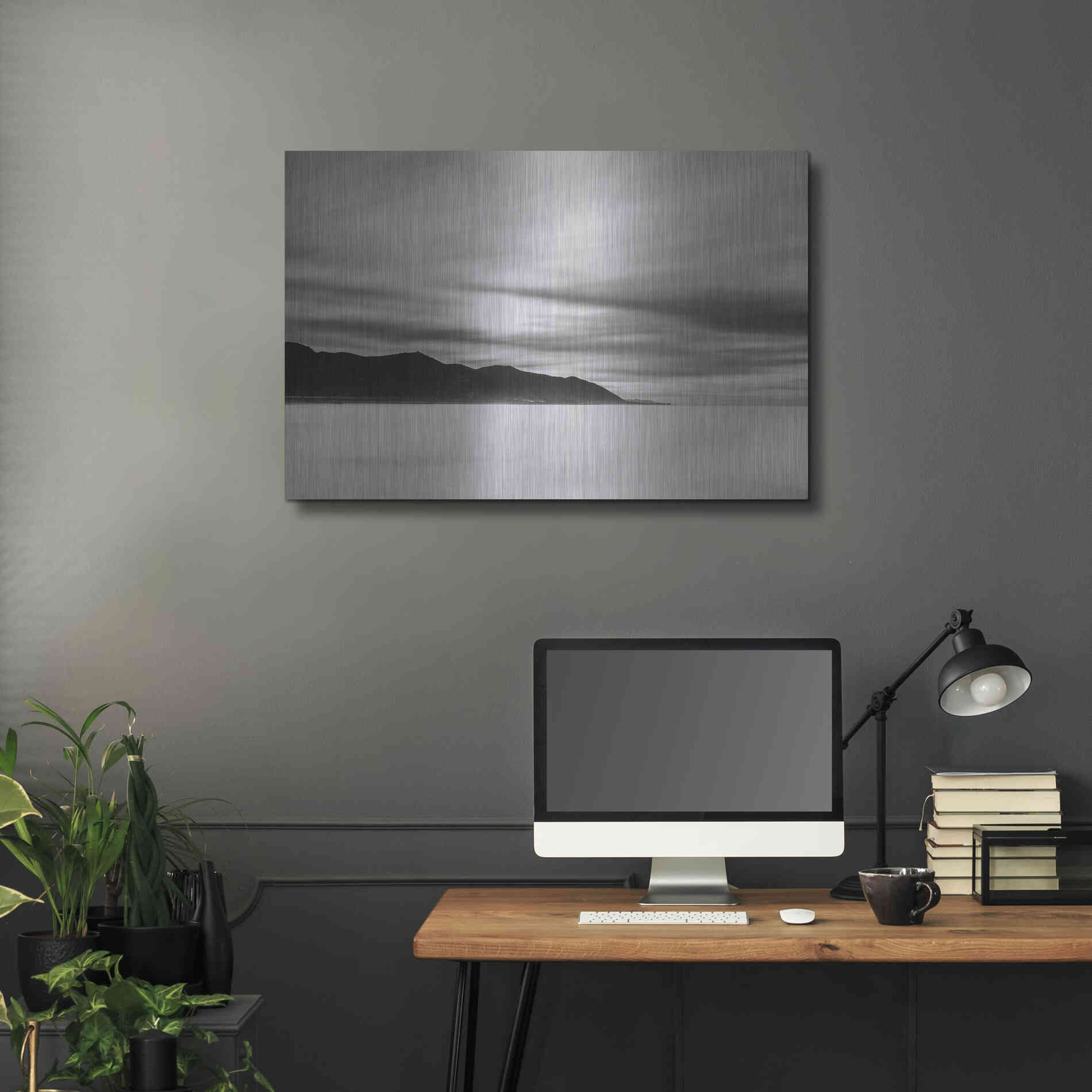 Luxe Metal Art 'Smooth Sunrise' by Chris Moyer, Metal Wall Art,36x24