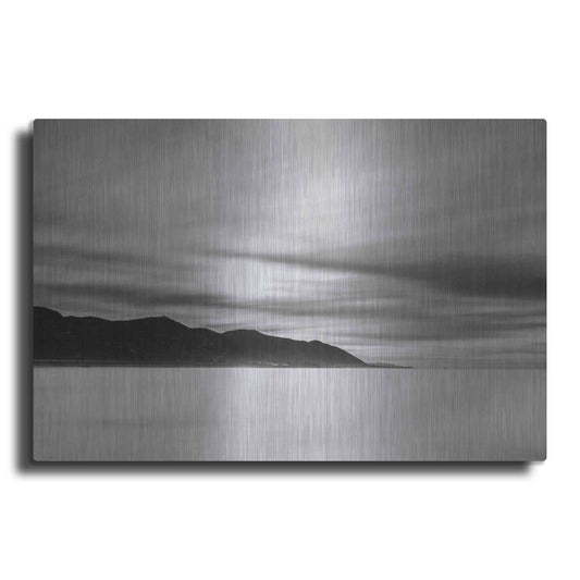 Luxe Metal Art 'Smooth Sunrise' by Chris Moyer, Metal Wall Art