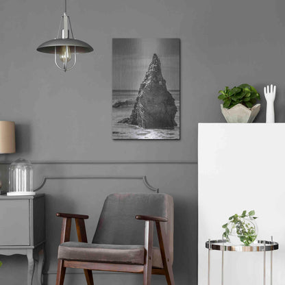 Luxe Metal Art 'Standing Up' by Chris Moyer, Metal Wall Art,16x24