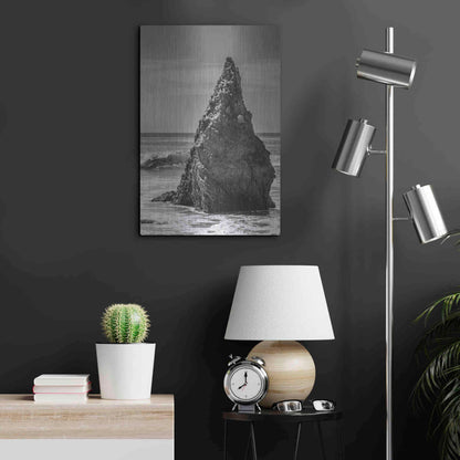 Luxe Metal Art 'Standing Up' by Chris Moyer, Metal Wall Art,16x24