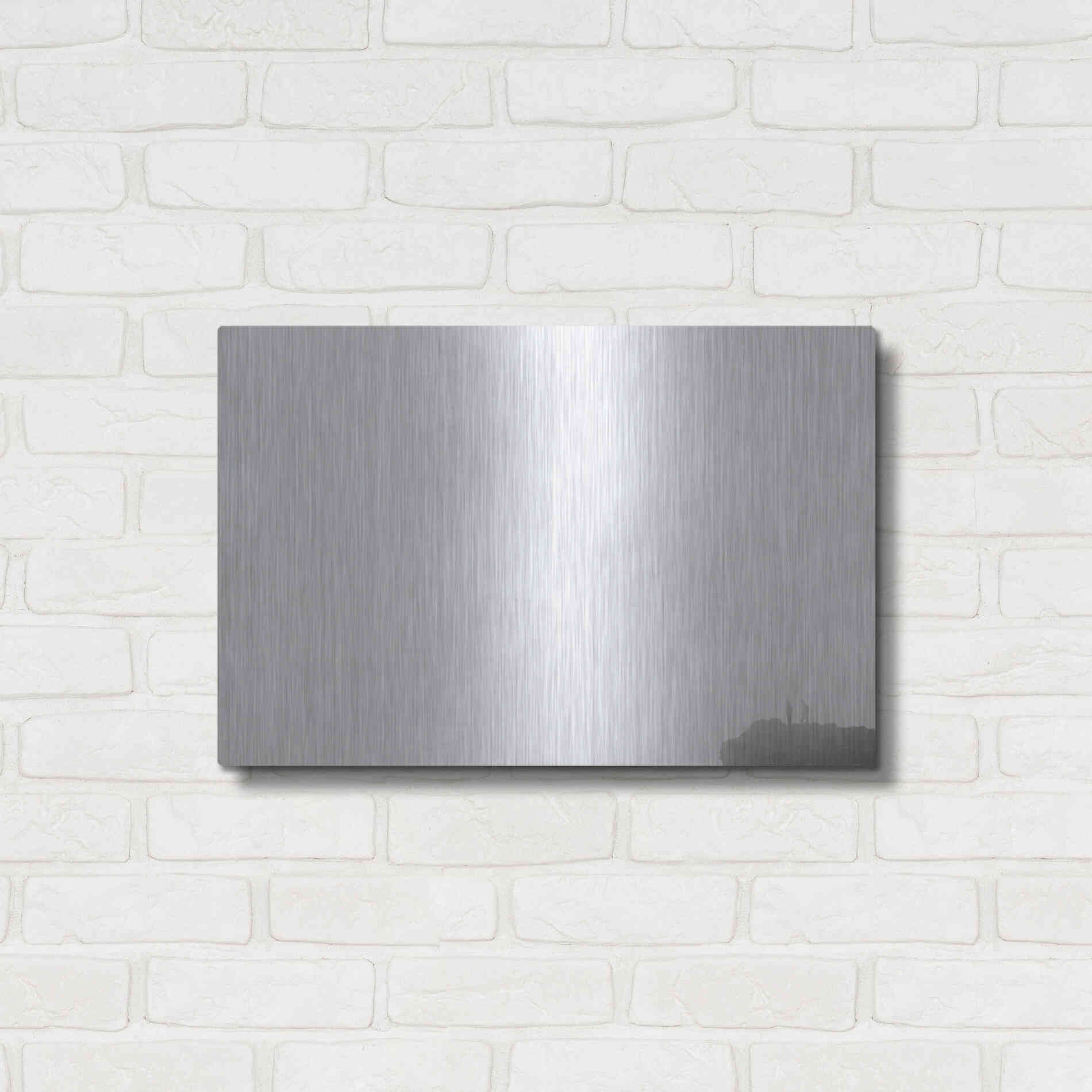 Luxe Metal Art 'The Edge' by Chris Moyer, Metal Wall Art,24x16