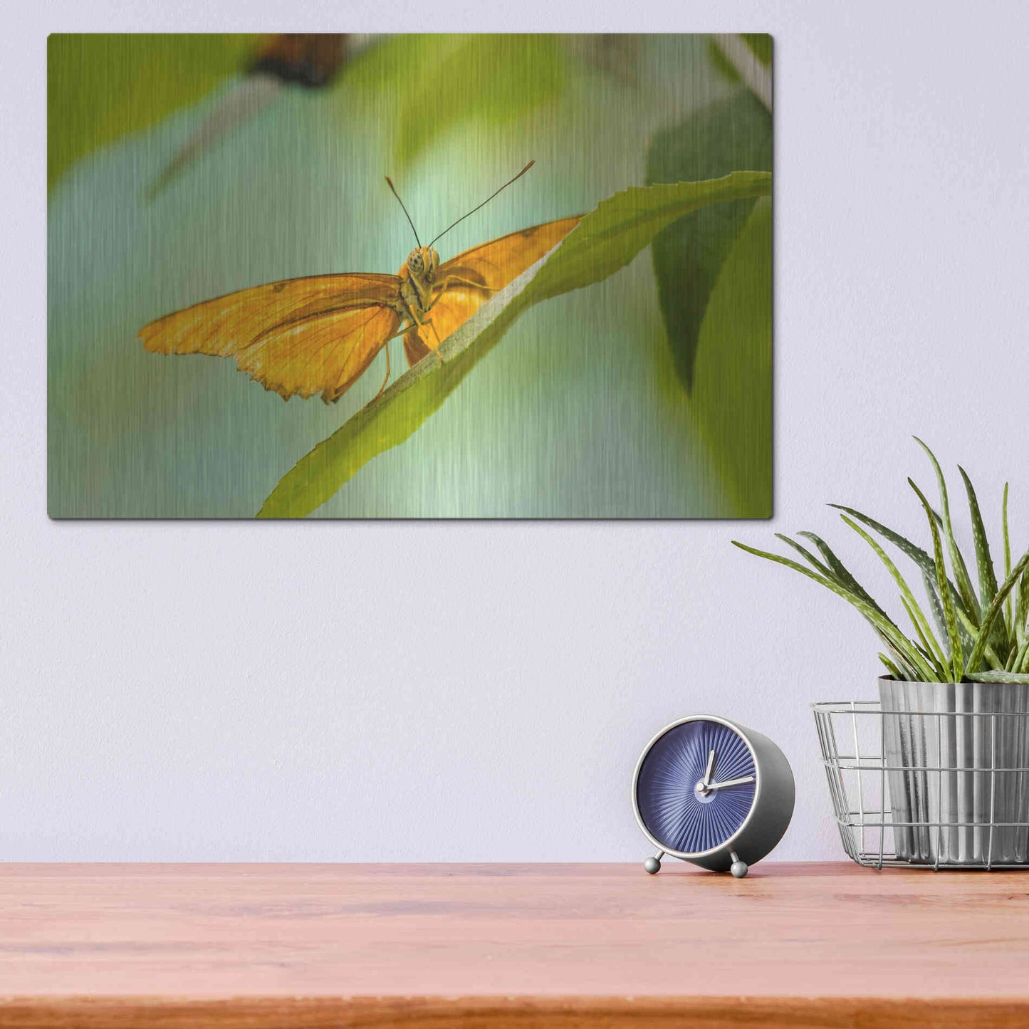 Luxe Metal Art 'The Lookout' by Chris Moyer, Metal Wall Art,16x12