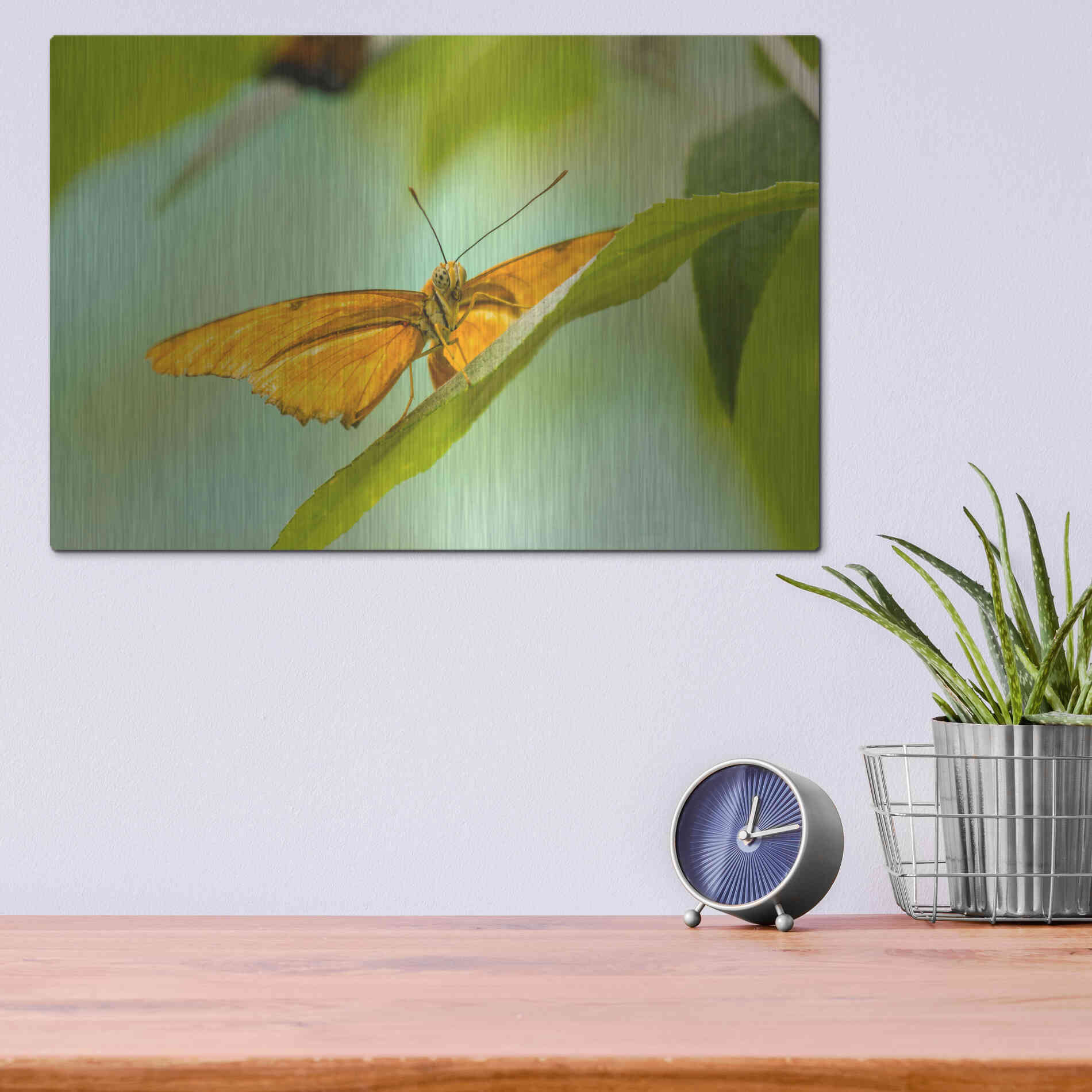 Luxe Metal Art 'The Lookout' by Chris Moyer, Metal Wall Art,16x12