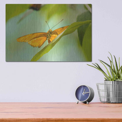 Luxe Metal Art 'The Lookout' by Chris Moyer, Metal Wall Art,16x12