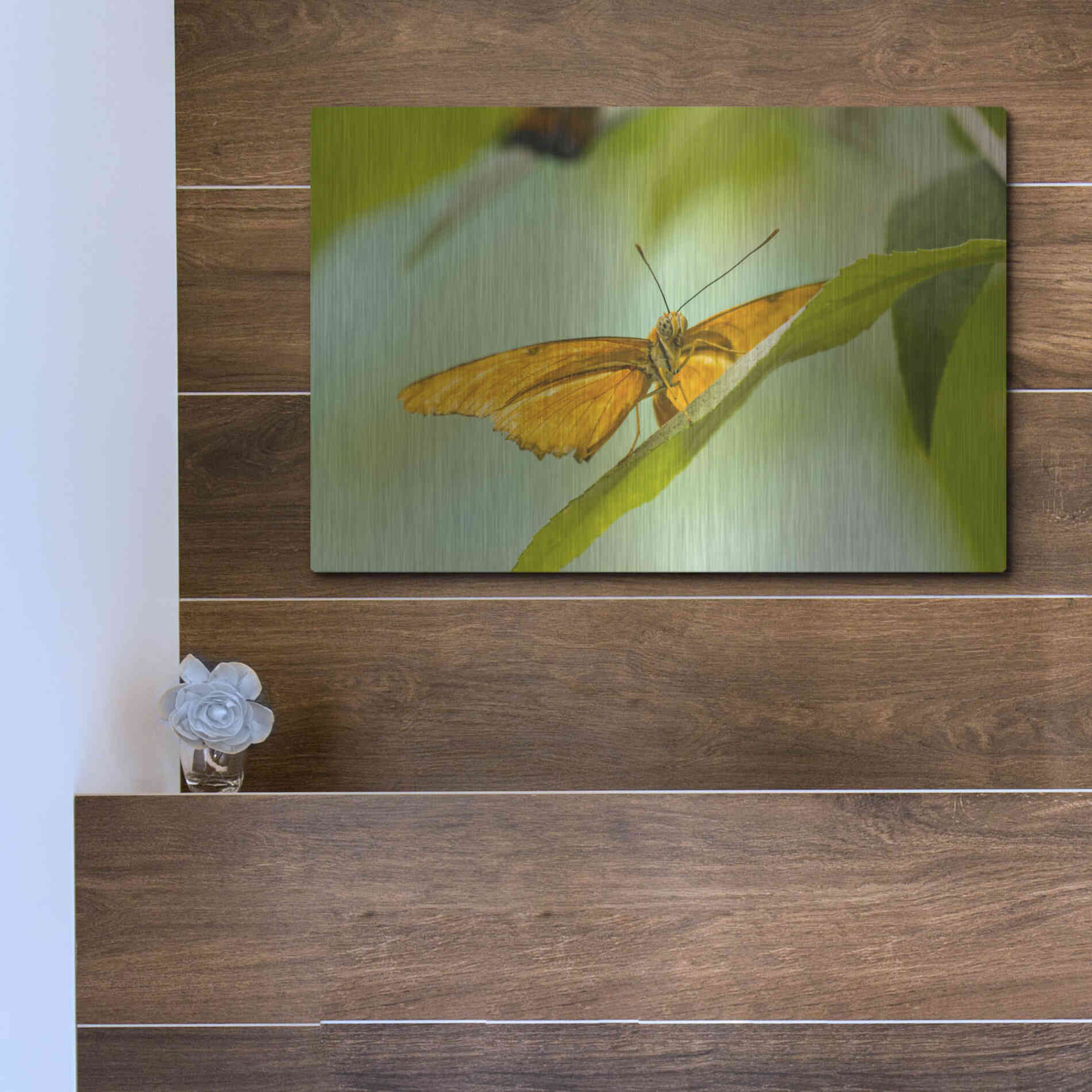 Luxe Metal Art 'The Lookout' by Chris Moyer, Metal Wall Art,16x12