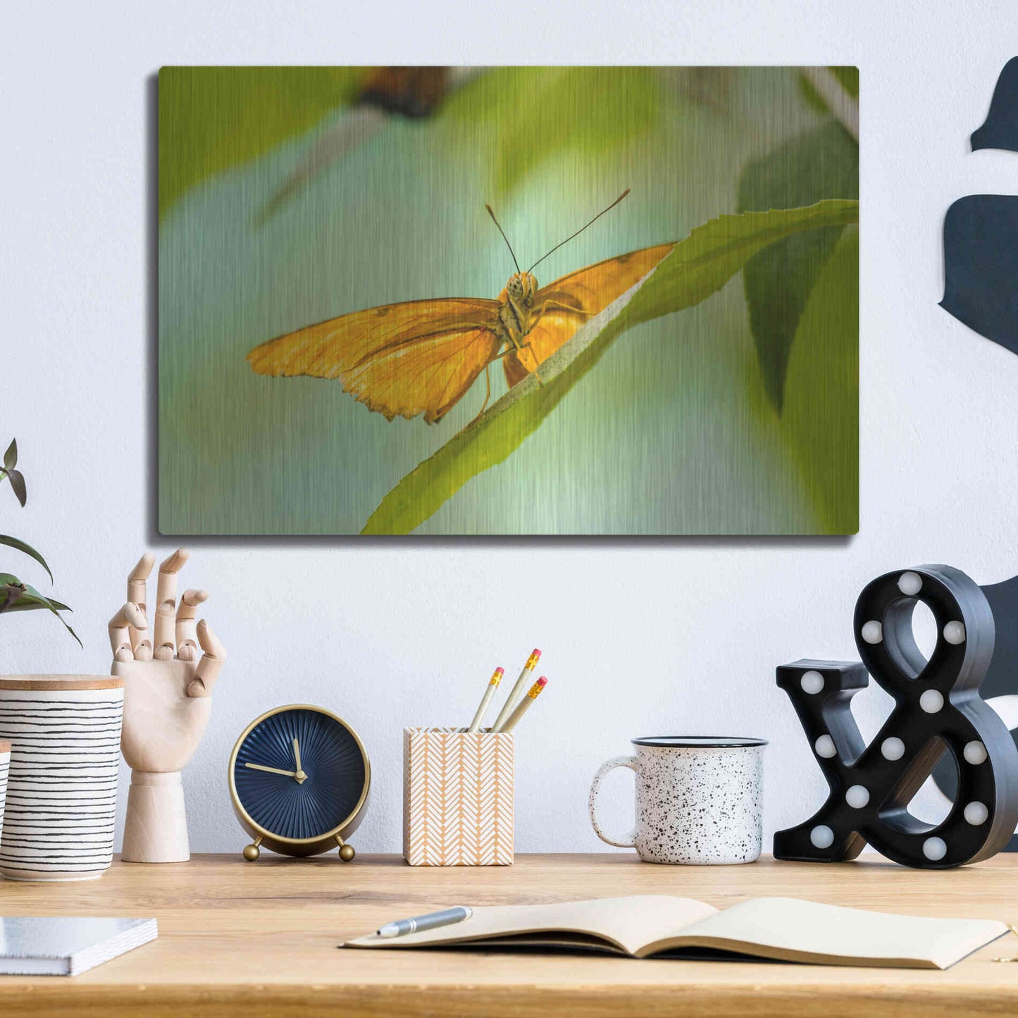 Luxe Metal Art 'The Lookout' by Chris Moyer, Metal Wall Art,16x12