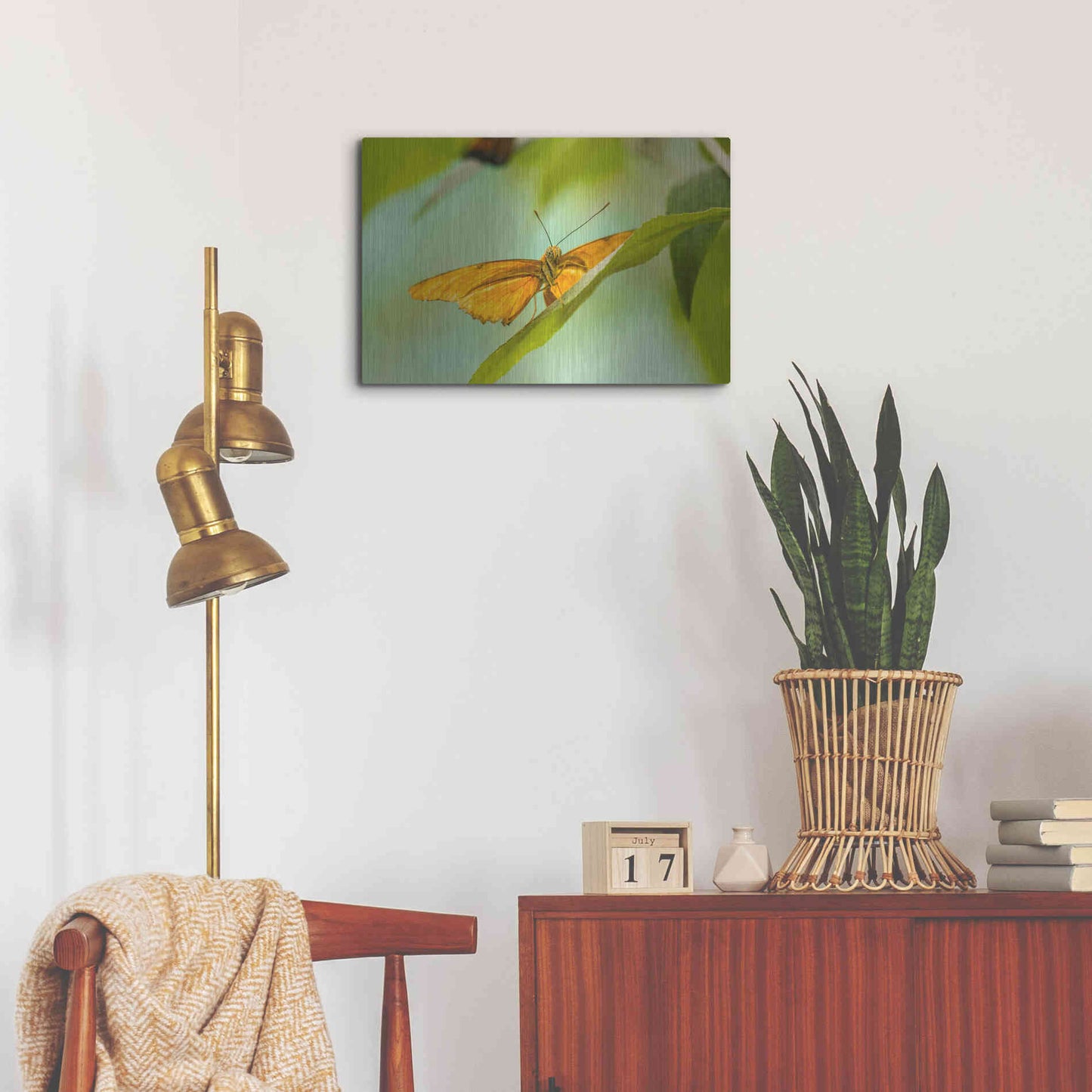 Luxe Metal Art 'The Lookout' by Chris Moyer, Metal Wall Art,24x16