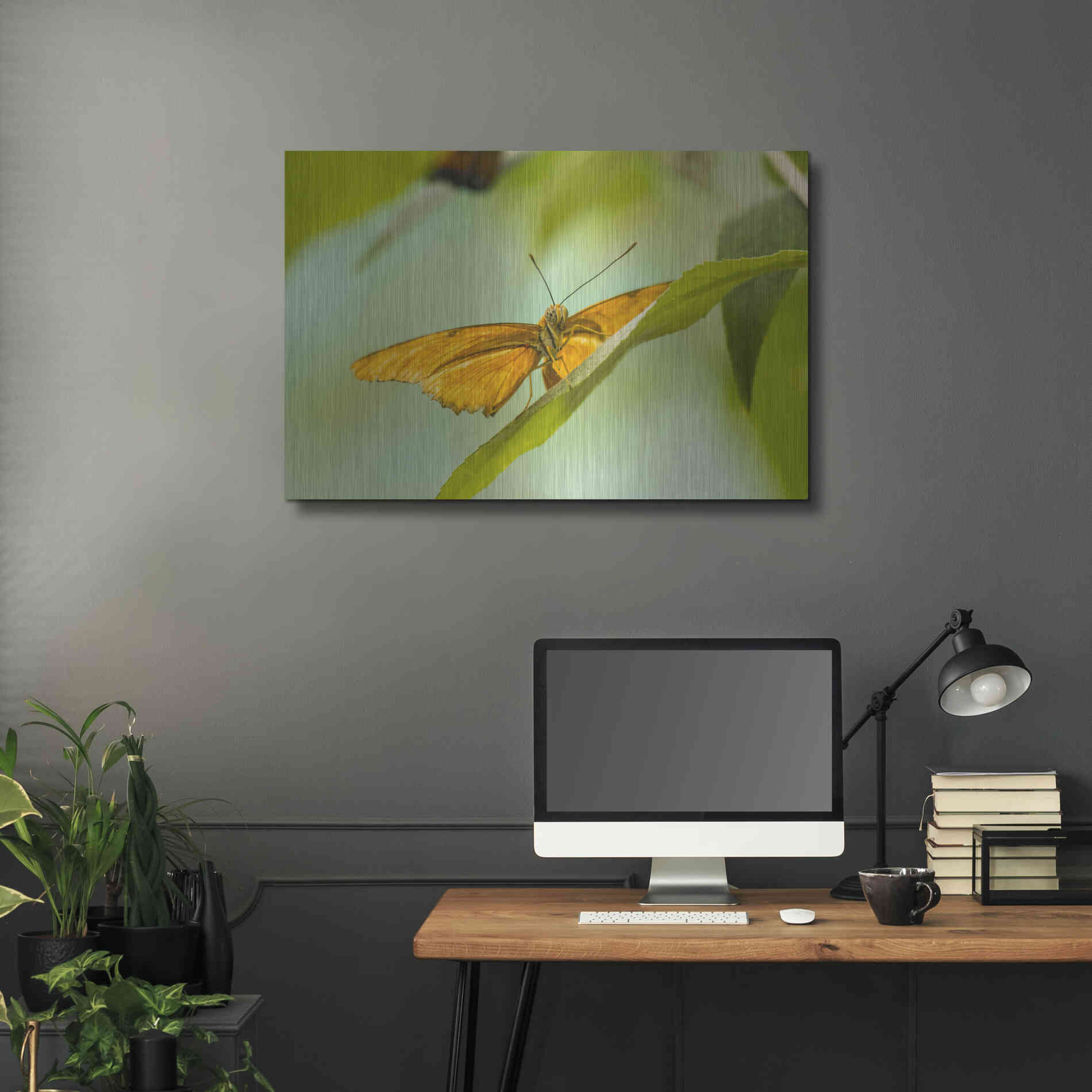 Luxe Metal Art 'The Lookout' by Chris Moyer, Metal Wall Art,36x24