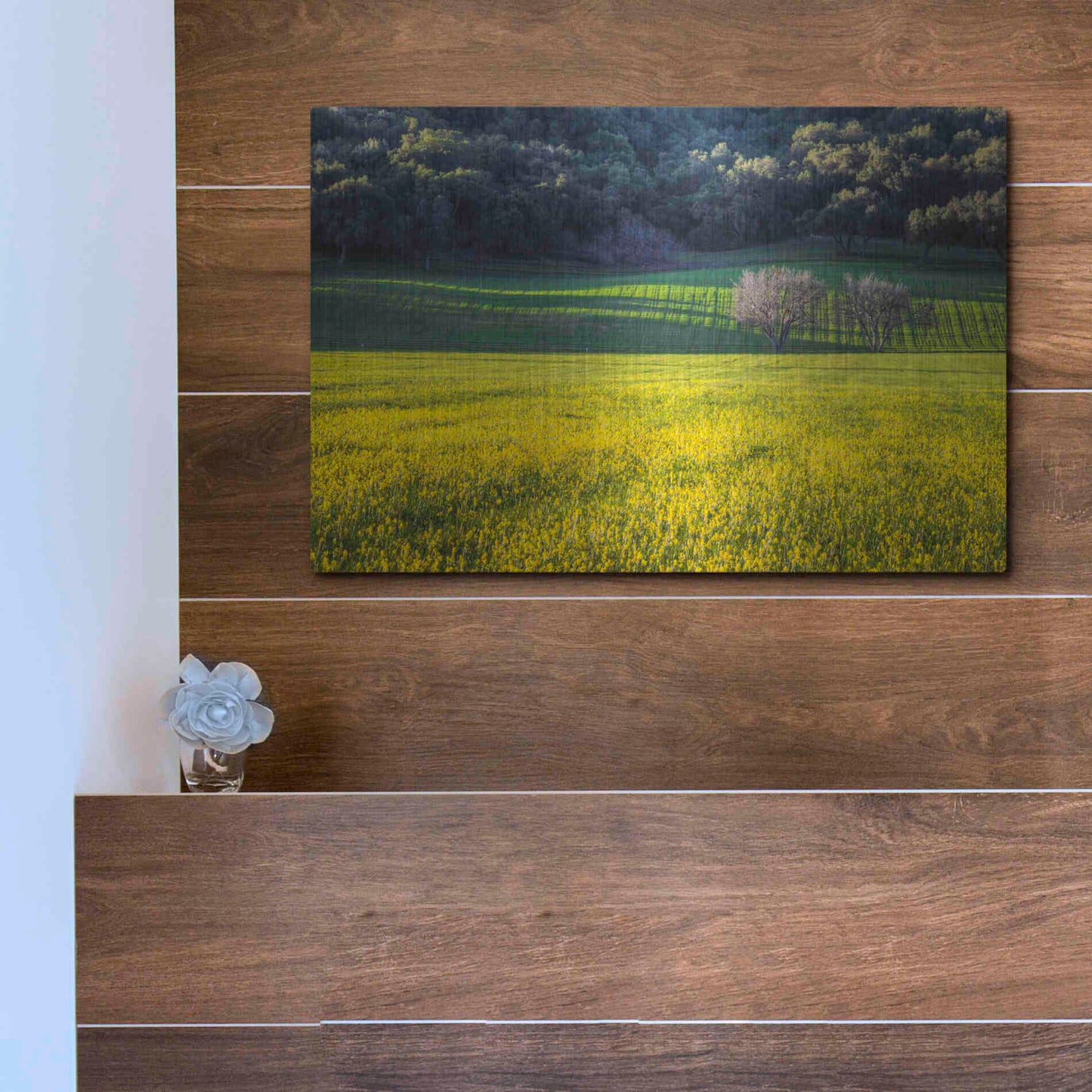 Luxe Metal Art 'Together Forever' by Chris Moyer, Metal Wall Art,16x12