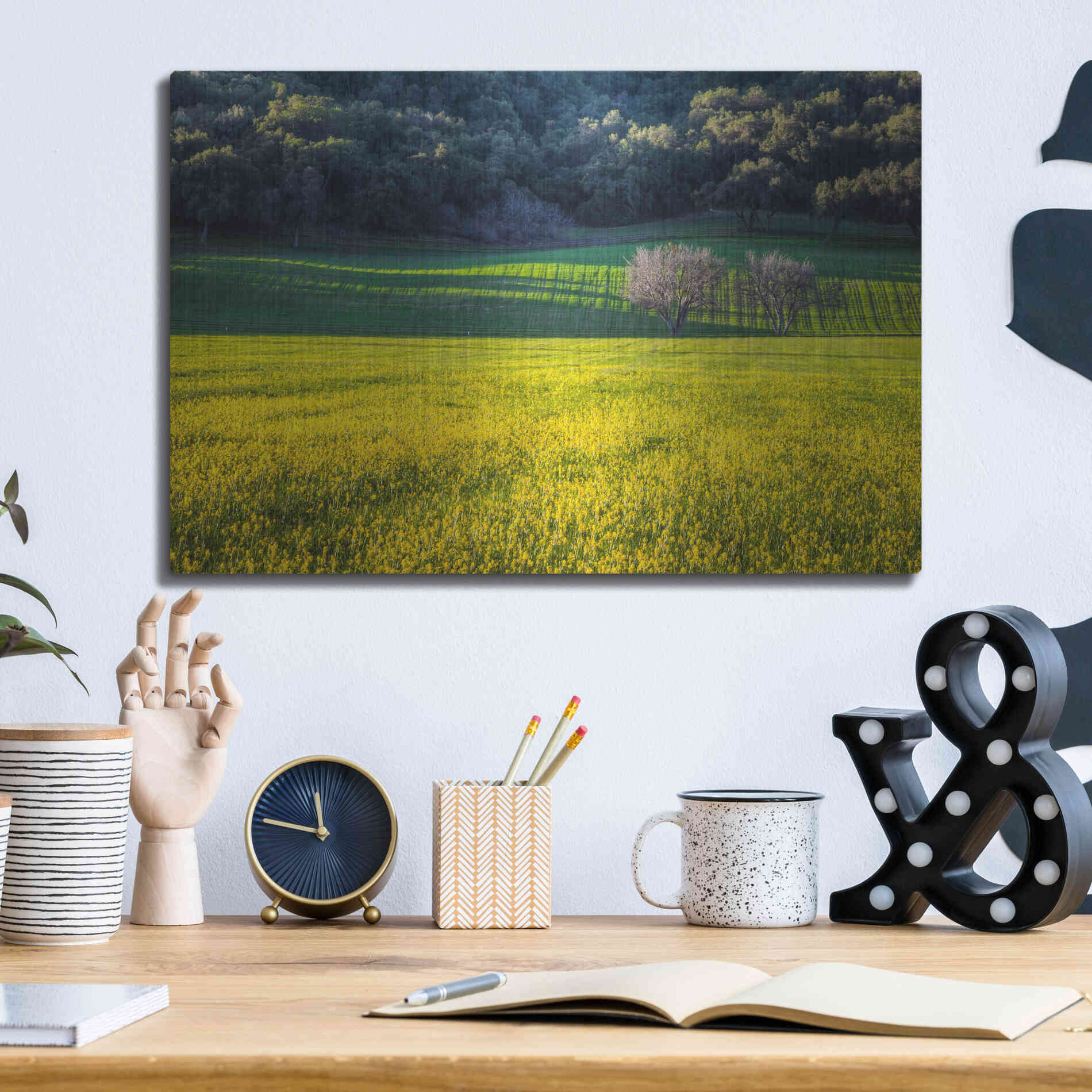 Luxe Metal Art 'Together Forever' by Chris Moyer, Metal Wall Art,16x12