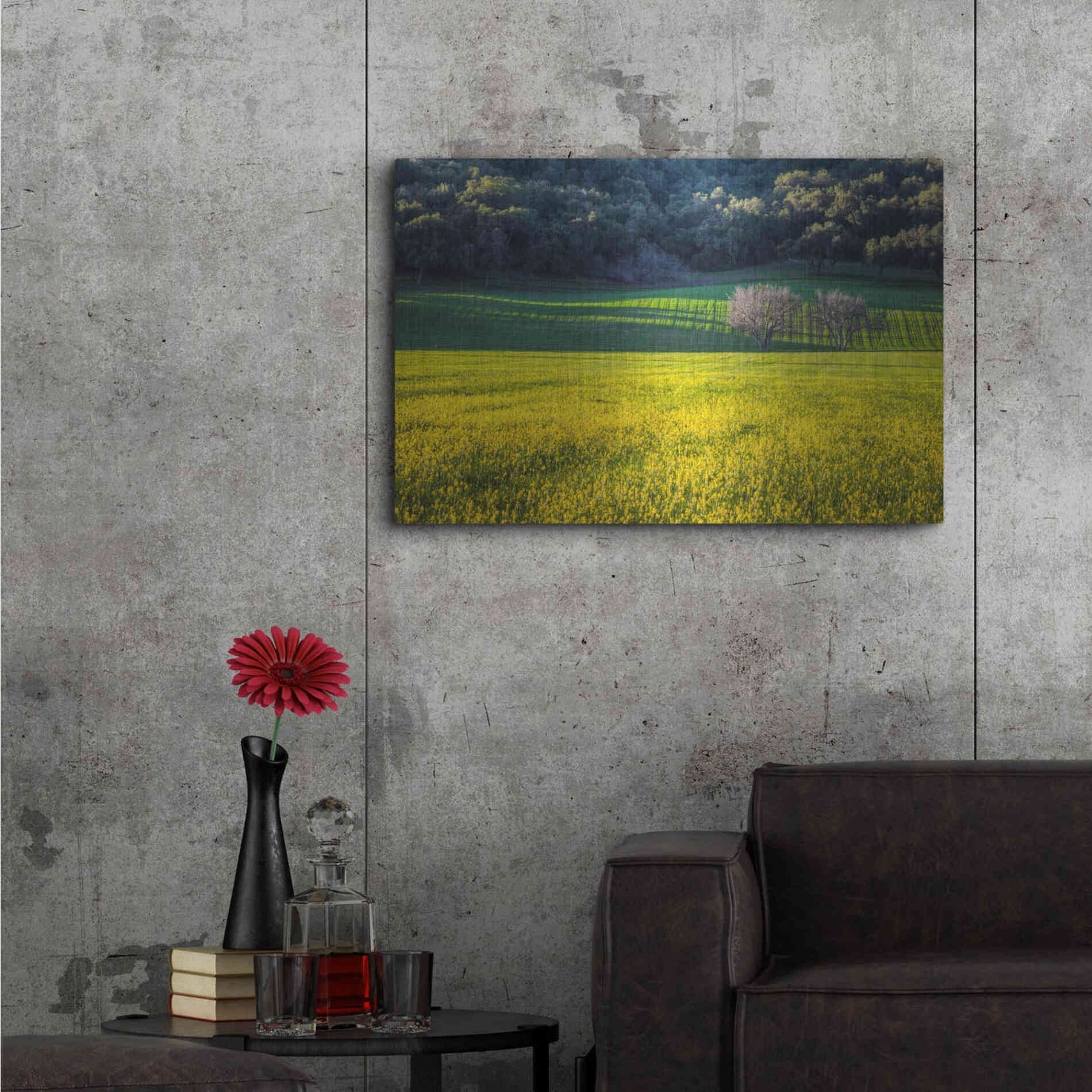 Luxe Metal Art 'Together Forever' by Chris Moyer, Metal Wall Art,36x24