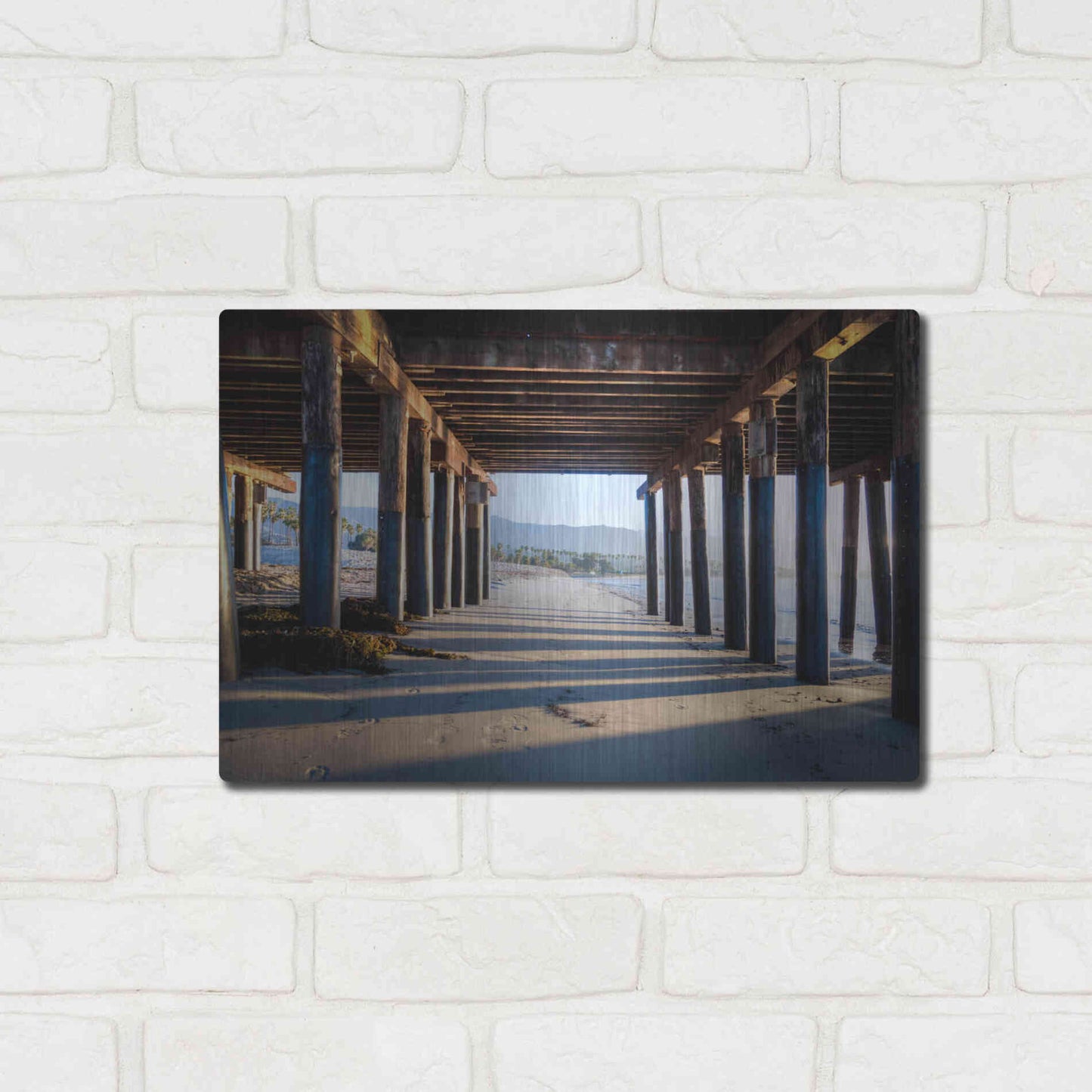 Luxe Metal Art 'Under Stears' by Chris Moyer, Metal Wall Art,16x12