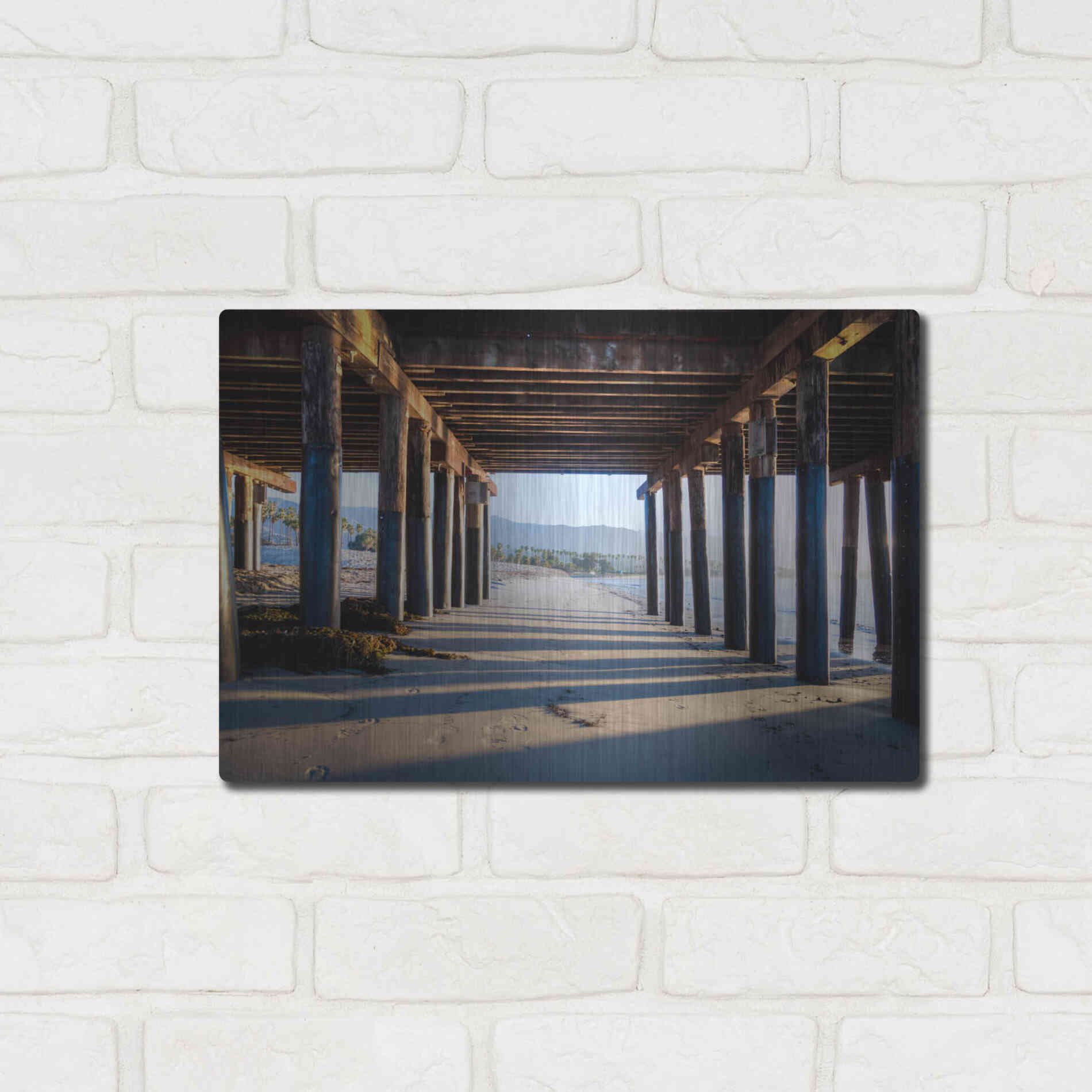 Luxe Metal Art 'Under Stears' by Chris Moyer, Metal Wall Art,16x12